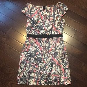 Milly Splatter Paint Mini Dress size 6